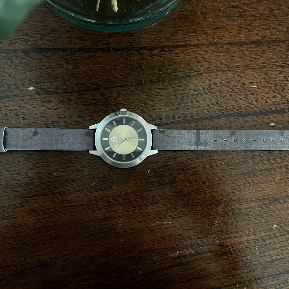 Earth Leather watch